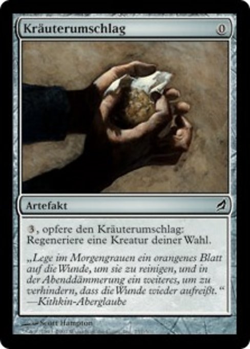 Kräuterumschlag