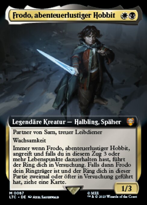 Frodo, Adventurous Hobbit