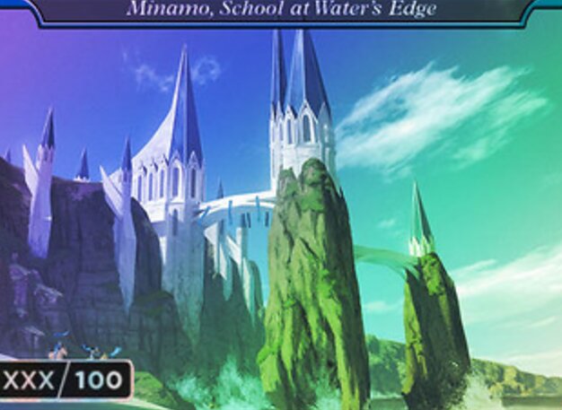 Minamo, School at Water's Edge