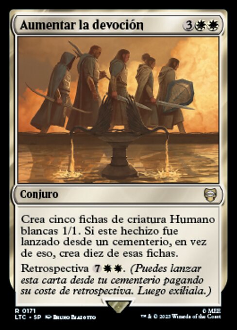 Aumentar la devoción