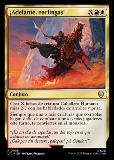 ¡Adelante, eorlingas!