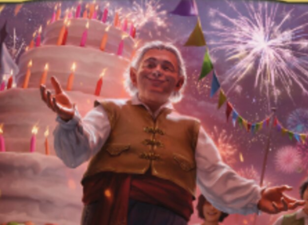 Bilbo, célébrant de l'anniversaire