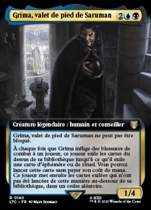 Gríma, valet de pied de Saruman