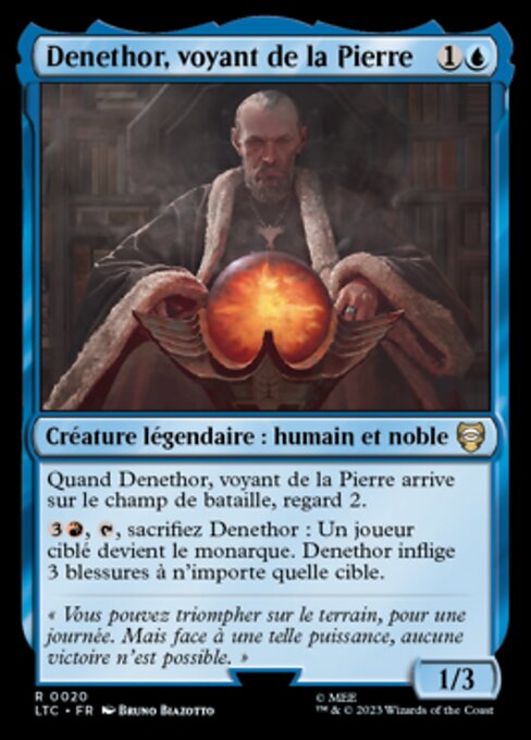 Denethor, voyant de la Pierre