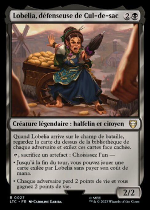 Lobelia, Defender of Bag End