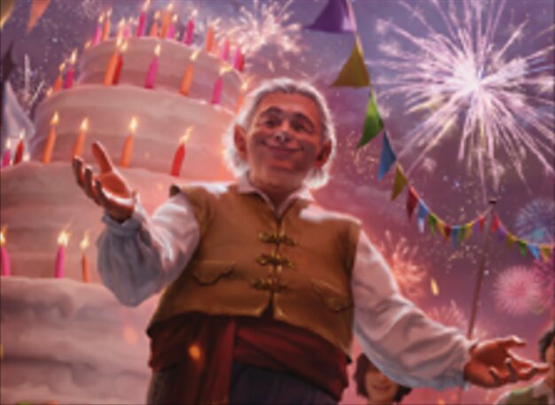 Bilbo, célébrant de l'anniversaire