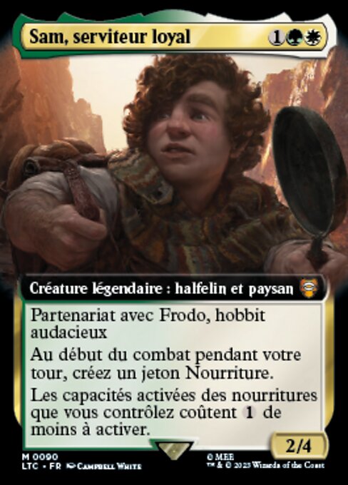 Sam, serviteur loyal