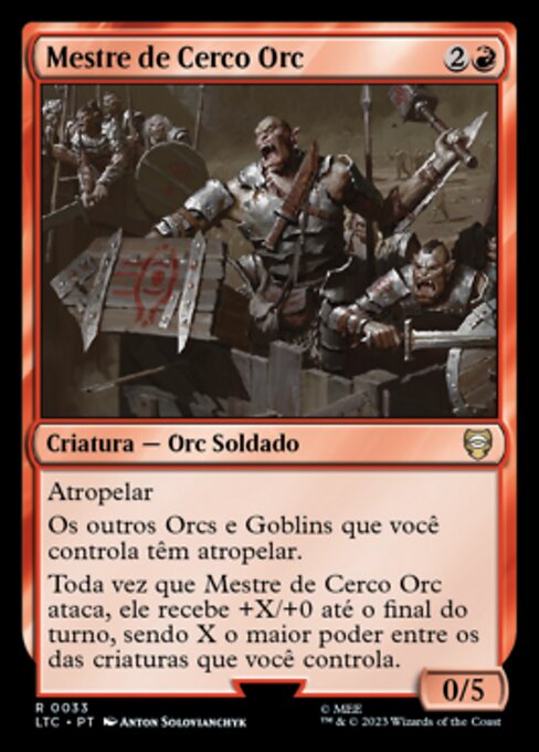 Mestre de Cerco Orc