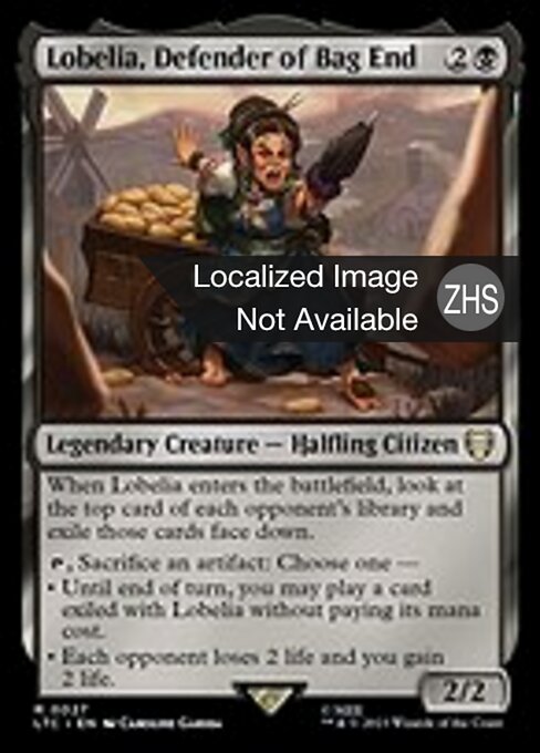 Lobelia, Defender of Bag End