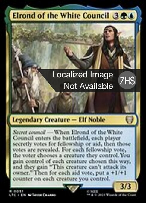 Elrond of the White Council