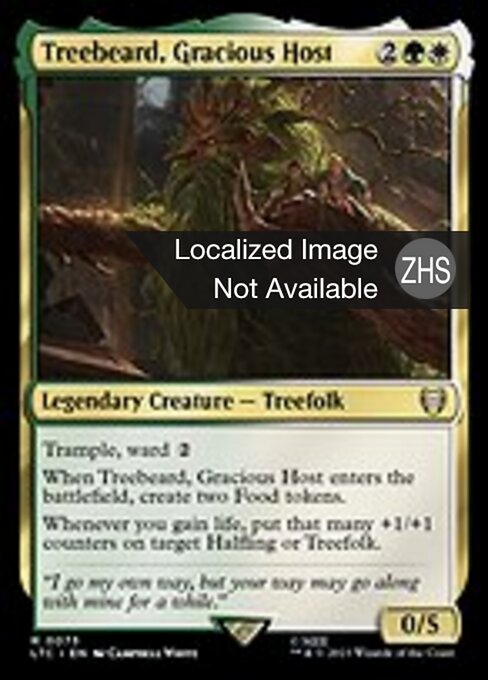 Treebeard, Gracious Host