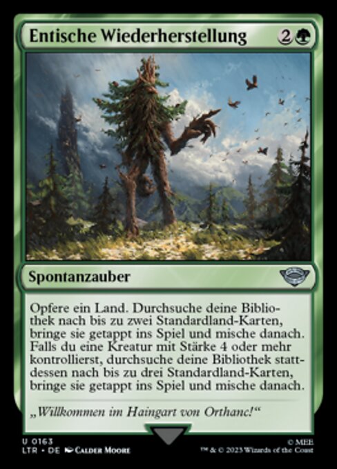 Entische Wiederherstellung