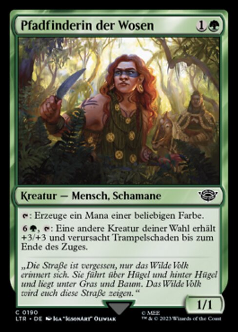 Pfadfinderin der Wosen