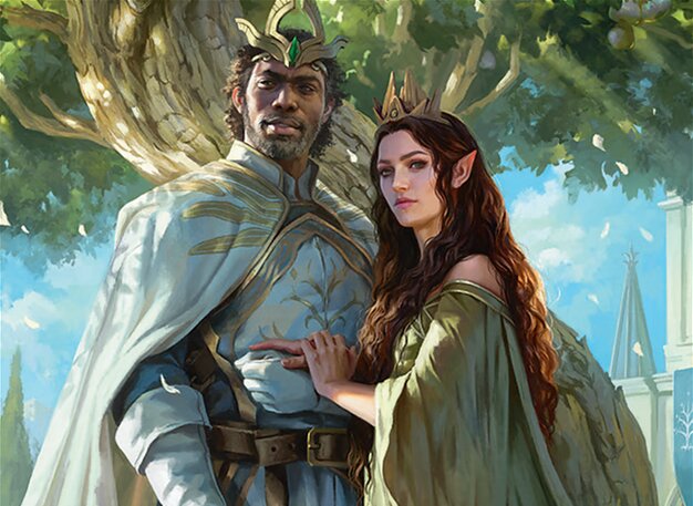 Aragorn and Arwen, Wed
