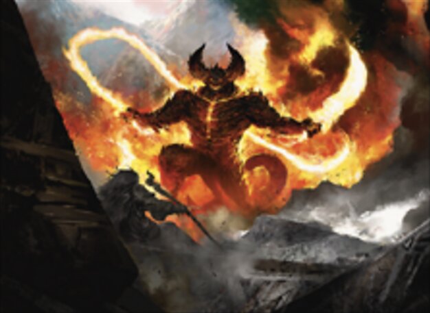 El balrog, el Daño de Durin