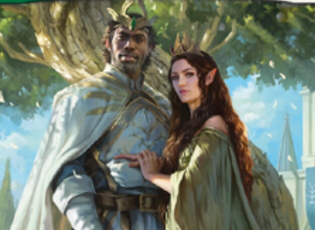 Aragorn et Arwen, époux