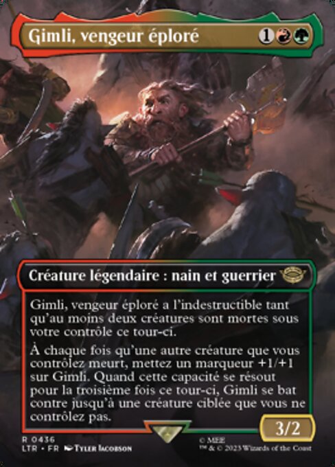 Gimli, Mournful Avenger