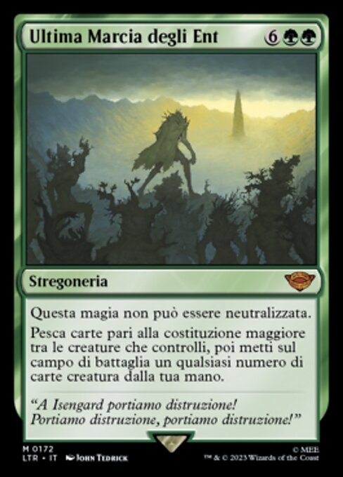 Ultima Marcia degli Ent