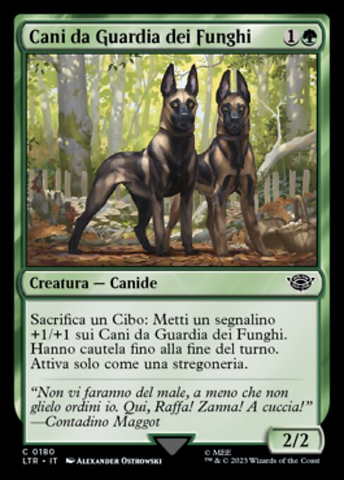 Cani da Guardia dei Funghi