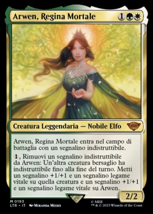 Arwen, Regina Mortale