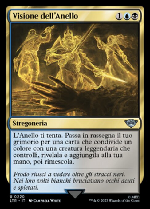 Visione dell'Anello