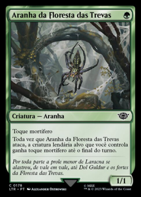 Aranha da Floresta das Trevas