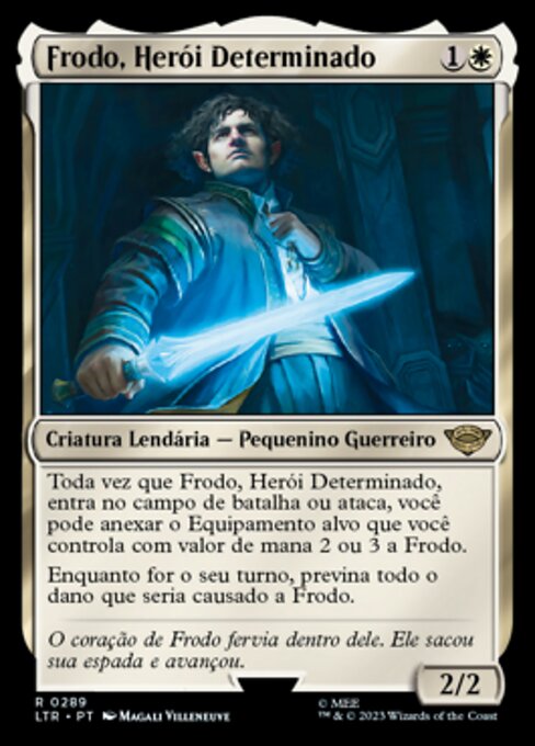 Frodo, Herói Determinado