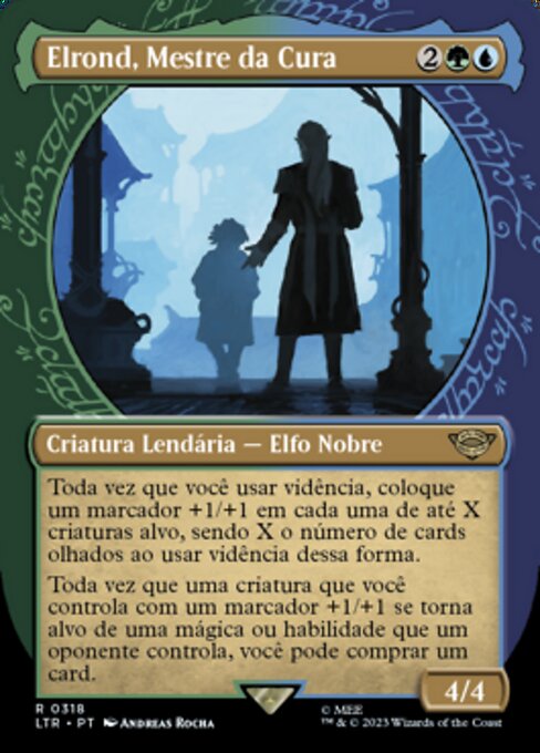 Elrond, Mestre da Cura