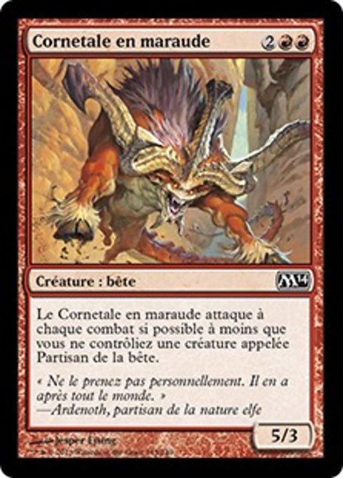 Cornetale en maraude