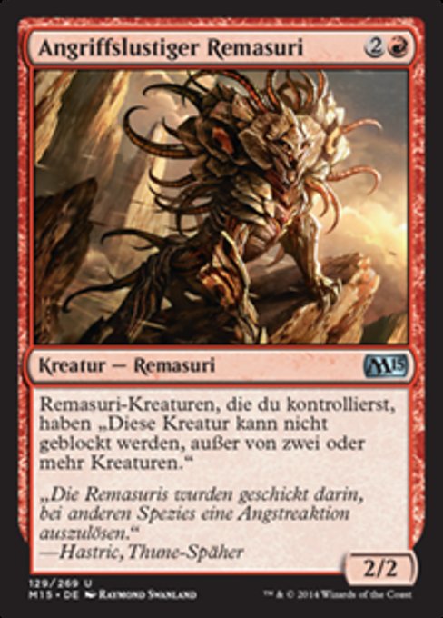 Angriffslustiger Remasuri