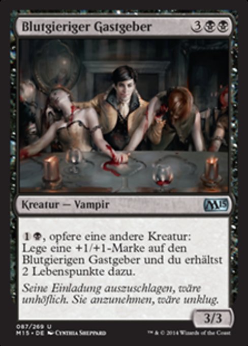 Blutgieriger Gastgeber