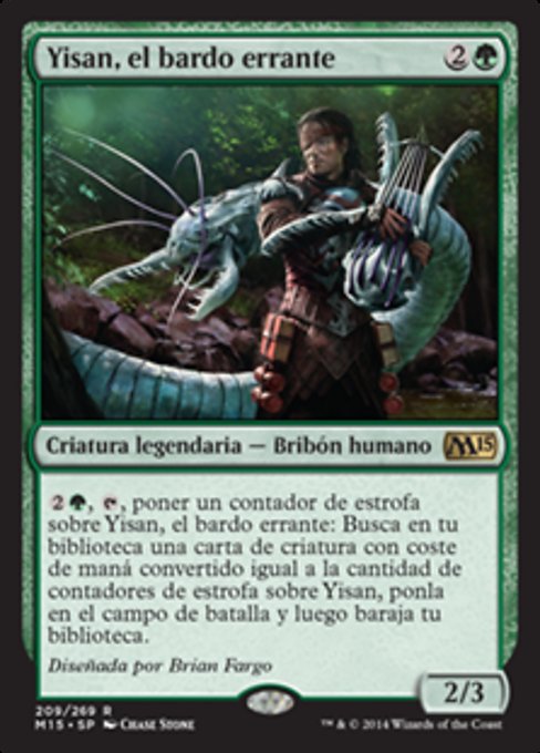 Yisan, the Wanderer Bard