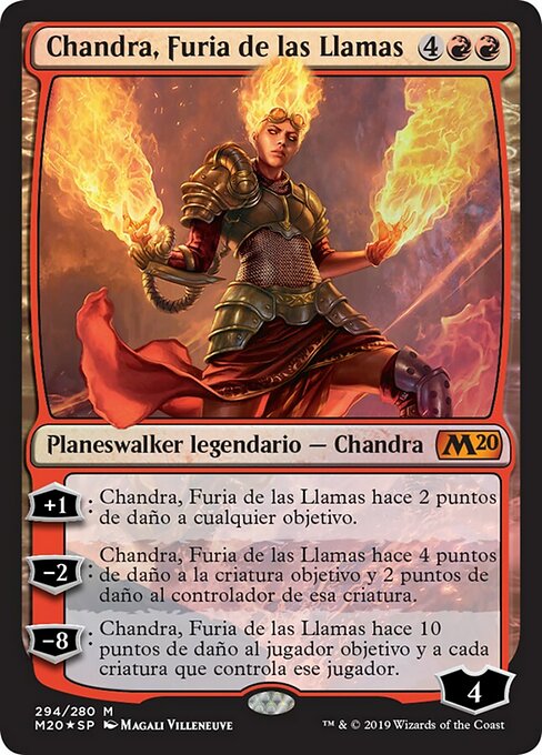 Chandra, Furia de las Llamas