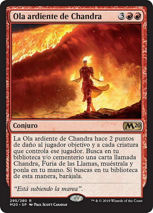 Ola ardiente de Chandra