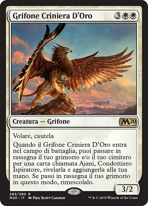Grifone Criniera D'Oro