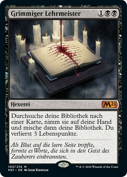 Grimmiger Lehrmeister