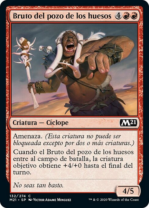 Bruto del pozo de los huesos