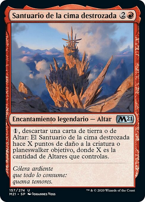 Santuario de la cima destrozada