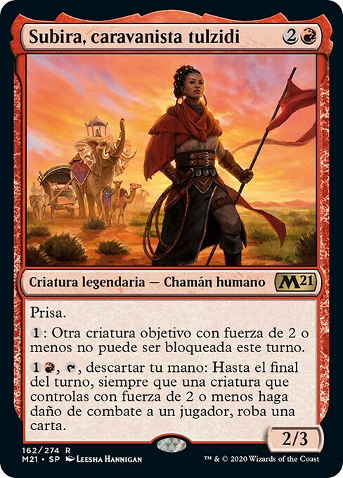 Subira, caravanista tulzidi