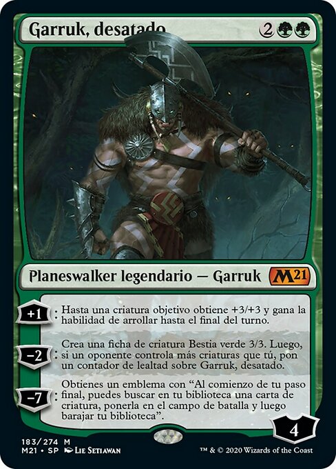 Garruk, desatado