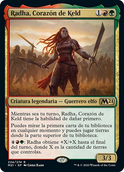 Radha, Corazón de Keld