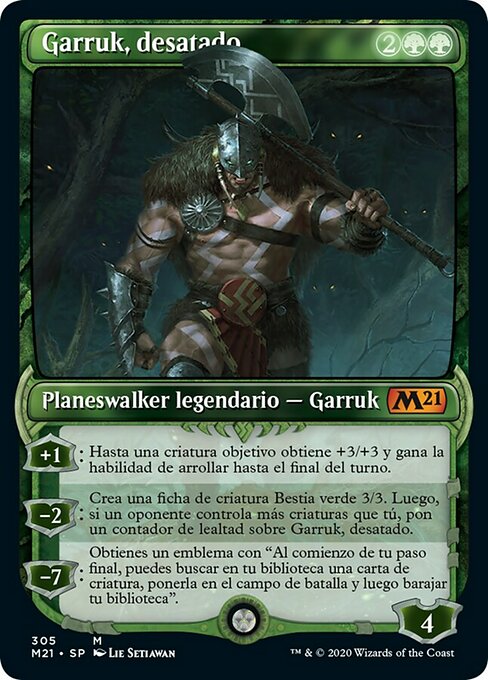 Garruk, desatado