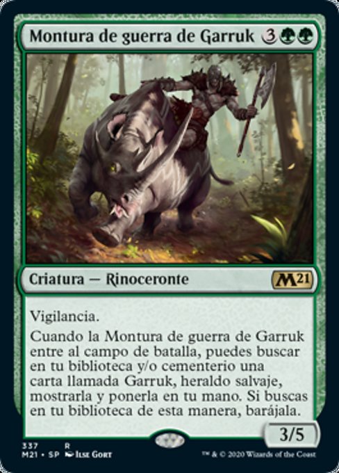 Montura de guerra de Garruk