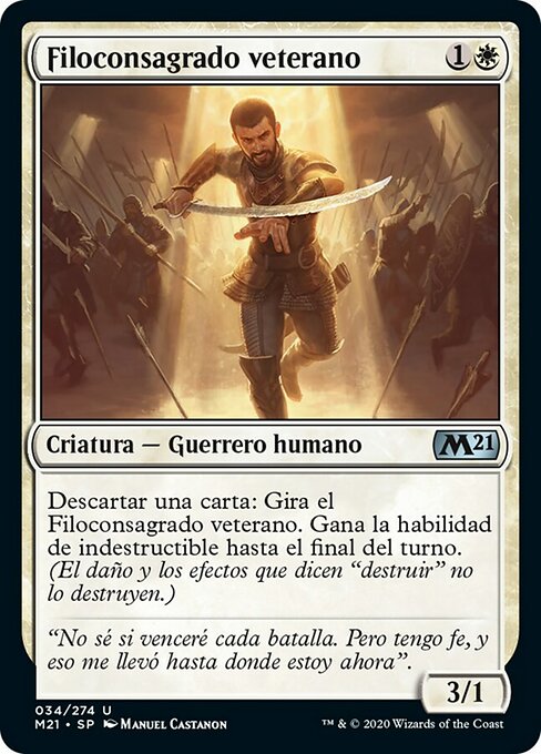 Filoconsagrado veterano