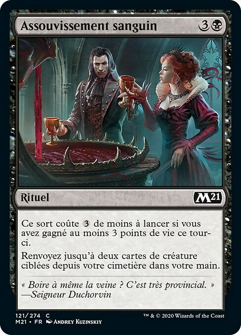 Assouvissement sanguin