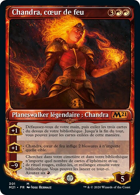 Chandra, cœur de feu