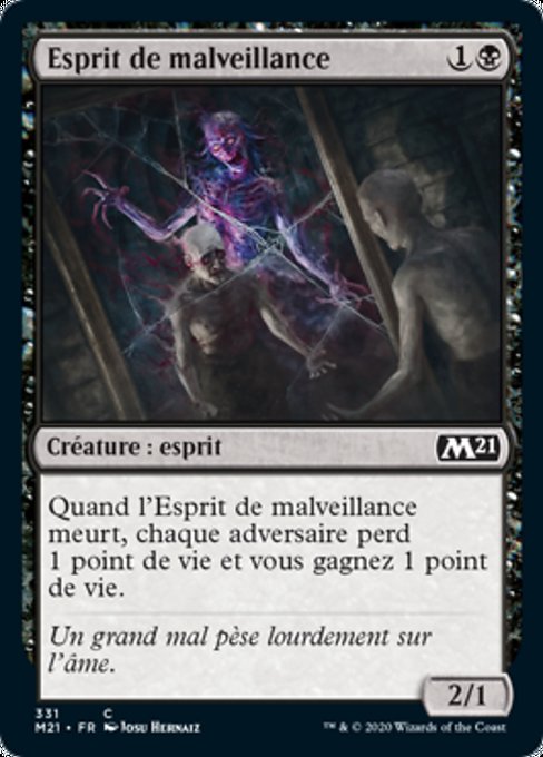 Esprit de malveillance