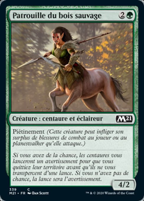 Patrouille du bois sauvage