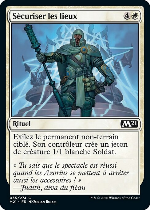 Sécuriser les lieux