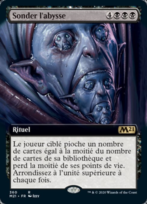 Sonder l'abysse